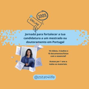 Jornada para fortalecer a tua candidatura a um mestrado ou doutoramento em Portugal (Edição 2026)